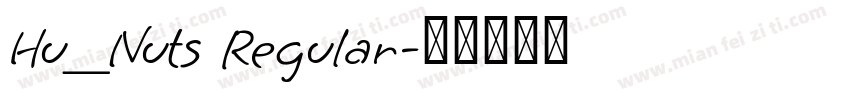 Hu_Nuts Regular字体转换